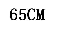 65CM Персонаж из мультфильма «специи и волк» Хоро; Косплей; волчьи уши и хвост; разная длина; ручная работа; аниме; Плюшевые реквизиты для косплея; аксессуары для хвоста - Цвет: 65CM