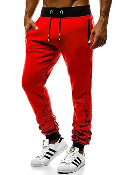 

Popular men's casual sports pants European and American style gradual fit hip hop Style Men's pants Safari Style England Style