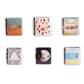 

Light and Shadow Series Loose-leaf PP photo Album Ticket Storage Postcard 3Inch 5Inch Memory for Fujifilm Instax Mini Film