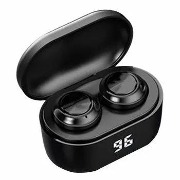 

A6 Wireless Earphone LED Power Display With Charging Station 5.0 Stereo Sports Earbuds Sports Headphones