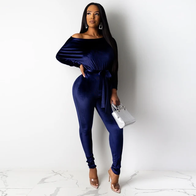 Runway Women Rompers Long Sleeve Jumpsuit Sashes Bodycon Evening Party Elegant Jumpsuit Bandage Plus Size Jumpsuits Dropshipping 2