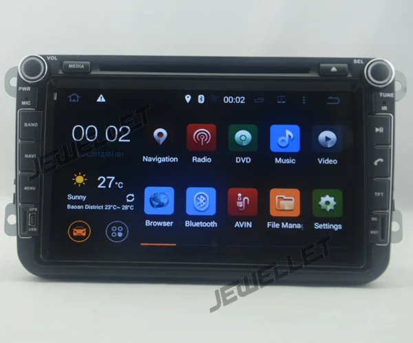 Восьмиядерный Android 9 0 автомобильный DVD gps Радио Навигация для VW Tiguan GTI Кролик