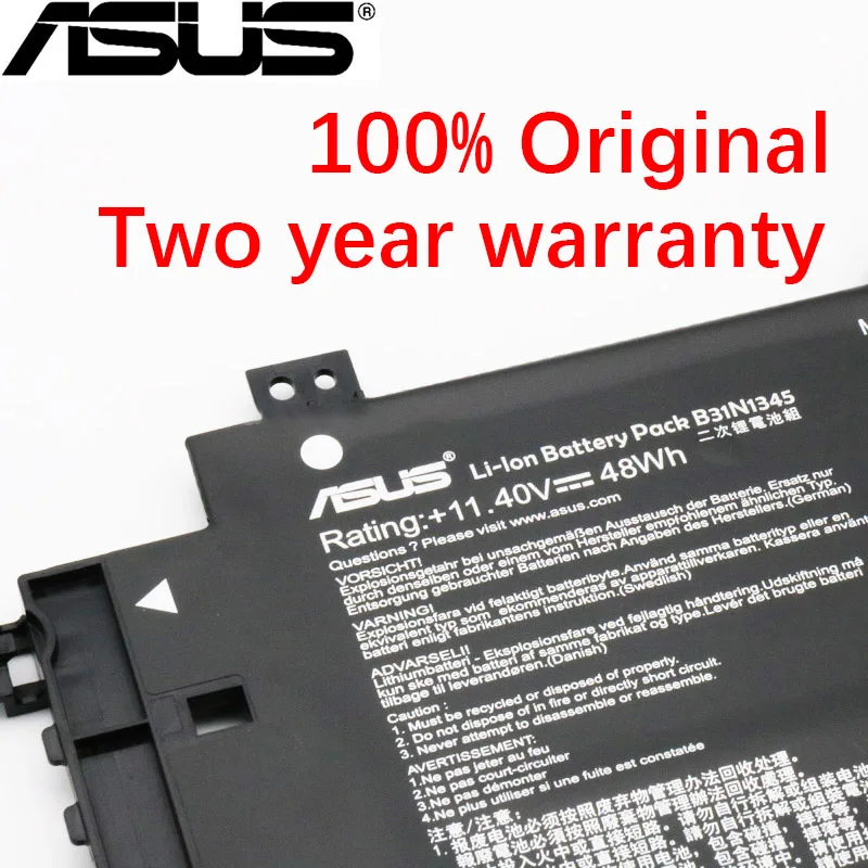 ASUS 4110mAh B31N1345 TP500 TP500LA TP500LN TP500LB 0B200-00990100 серия di ноутбук 11,4 V 48Wh Аккумулятор для ноутбука