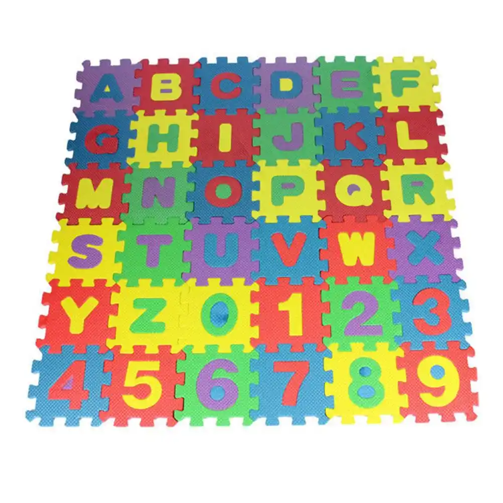 foam letter mat