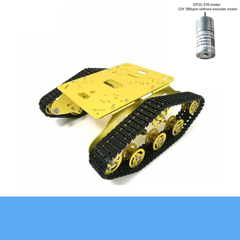 DIY TS300 металлический амортизирующий гусеничный танк шасси комплект умный робот с