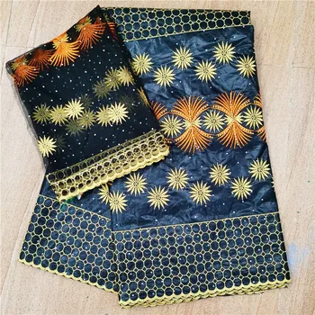 

bridal lace fabric bazin riche fabric tissu africain bazin brode 2020 indian lace fabric brocade jacquard fabric 7yard