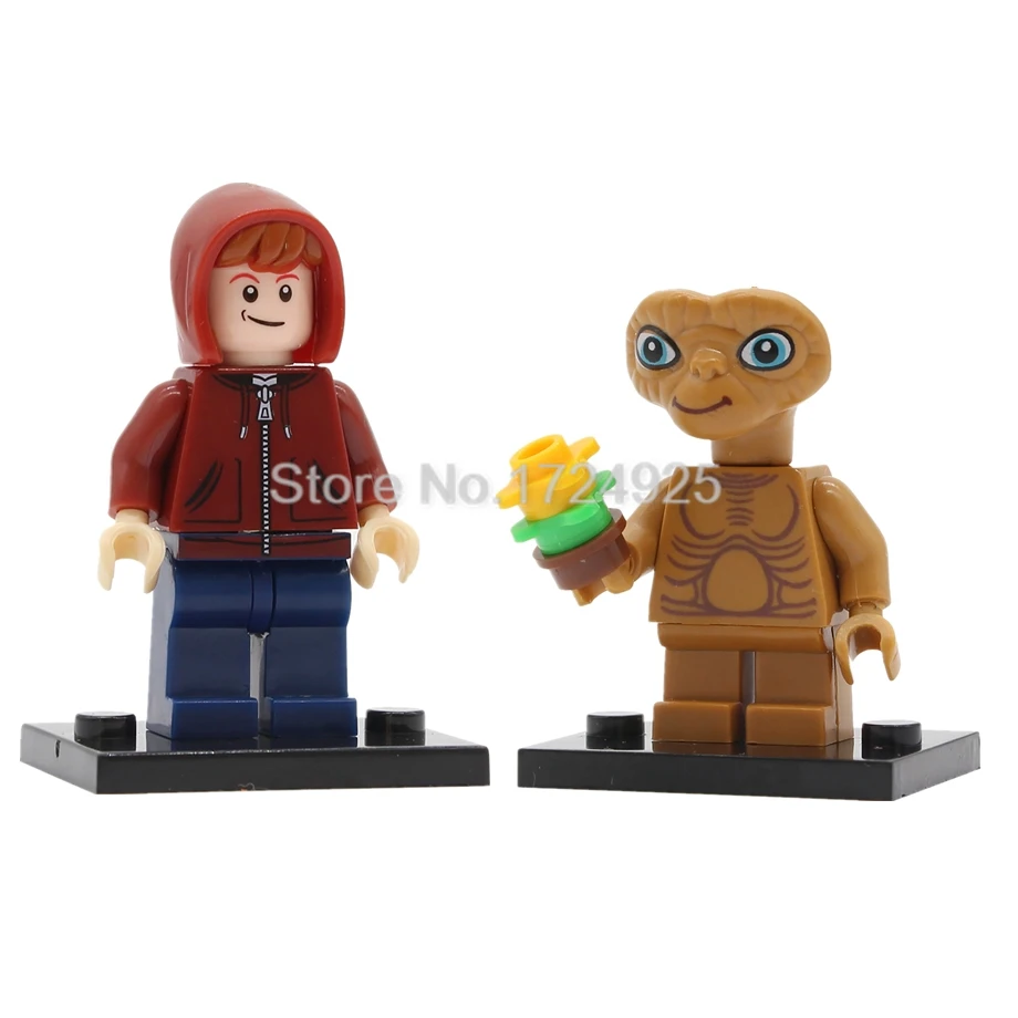 

Classic Movie ET Figure Single Sale Elliott Building Blocks Set Model Kits Bricks Toy for Children Legoing