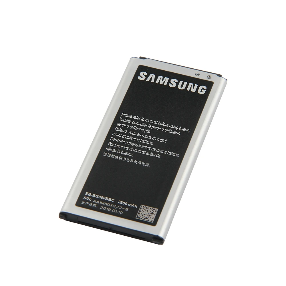 samsung S5 Батарея EB-BG900BBE для Galaxy S5 G900 G900S G900I G900F G900S G900L G900H 9008V 9006V 9008W NFC 2800 мАч