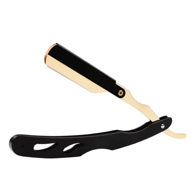 Professional Manual Shaver Straight Edge Stainless Steel Sharp Barber Razor Folding Shaving Beard Trimmer Cutter 2