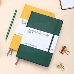 Carnet de notes rétro Simple et raffiné, papier de lecture résistant à l'encre, papeterie pour journal intime d'étudiant, carnet de classe épais Co L7u4 