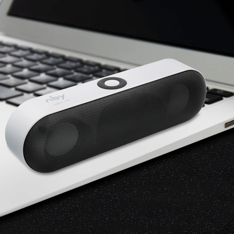 KYYSLB Nby-18 10 Вт беспроводной Bluetooth 4,2 активный динамик мини стерео двойной динамик высокой мощности сабвуфер Портативный карта FM USB TF