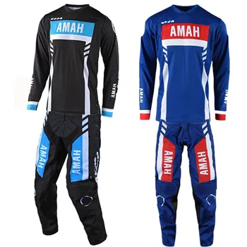 

NEW 2020 Motocross Jersey And Pants For yama Gloves Motorcycle Suit Dirt Bike MX Gear Set Motorcycle Kits