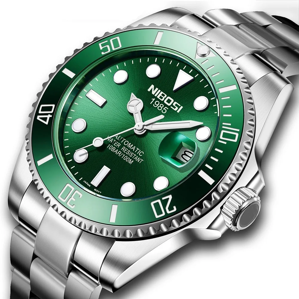 2021 Men's Mechanical Watches Top Brand Luxury Automatic Watch Men Waterproof Sport Mechanical Wristwatches Relogio Masculino 