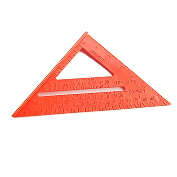 

45° Plastic Multi-function Triangle Ruler Square Protractor Meter Measuring Set