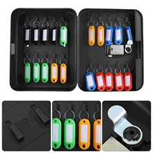 Boîte à clés murale, coffret de verrouillage à clé domestique, armoire à 20 fentes, 1 ensemble