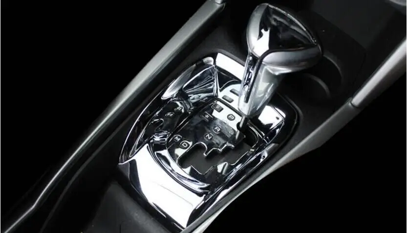 ABS хромированный автомобильный Стайлинг для peugeot 2008 аксессуары рамка для рычага переключения передач панель накладка