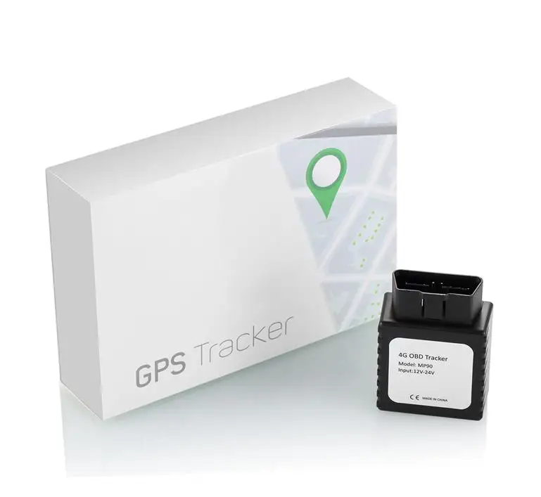 4G FDD LTE gps трекер в реальном времени MP90 OBD II разъем 4G OBD2 gps отслеживание MP90 устройство Plug& Play Простая установка - Цвет: with retail box