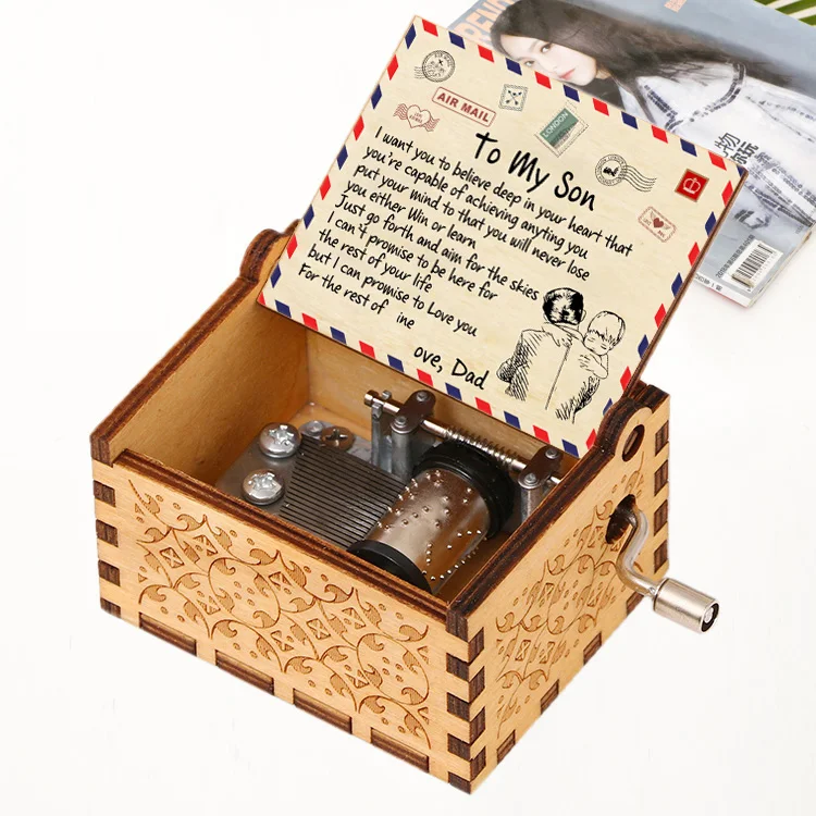 Dad Daughter Music Box Valentines Day Gifts Valentine Gifts Love Christmas Gift Mom