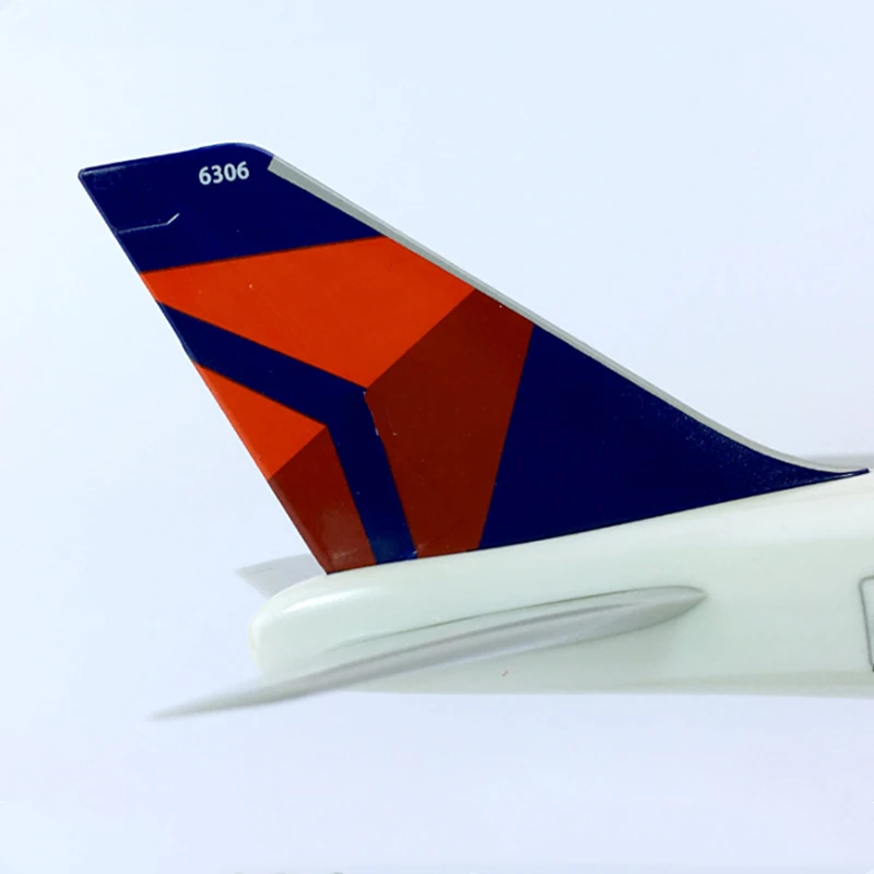 30 см AIR American DELTA Airways модель самолета Boeing B747 Airlines литье под давлением Смола Модель самолета подарок коллекционный дисплей