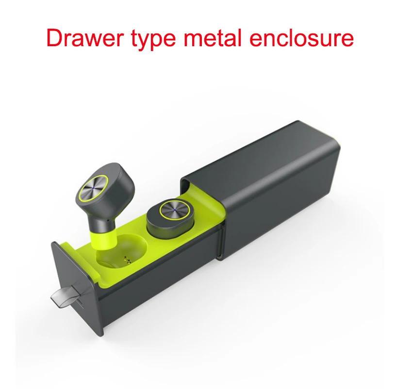 TWS Bluetooth Wireless Earphones Stylish Stereo In-Ear Earbuds Mini Sport Run mini Invisible Bilateral Headset Bluetooth 5.0