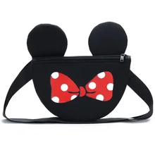 Women Coin Purse Cartoon Cute Mickey Mini Parent-child Phone Coin Bag New Trend Handbag Crossbody Bag Girls Children's Bags