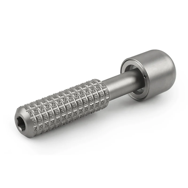 

EDC Screwdriver Fingertip Titanium Alloy Bolt Driver 6mm Batch Head Outdoor Tool Titanium Screwdrivers