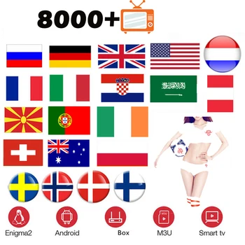 

Europe IP TV M3U XXX Netherland USA CA Germany Poland UK Albania EXYU Sweden ip Android tv box code for Smart tv no app include