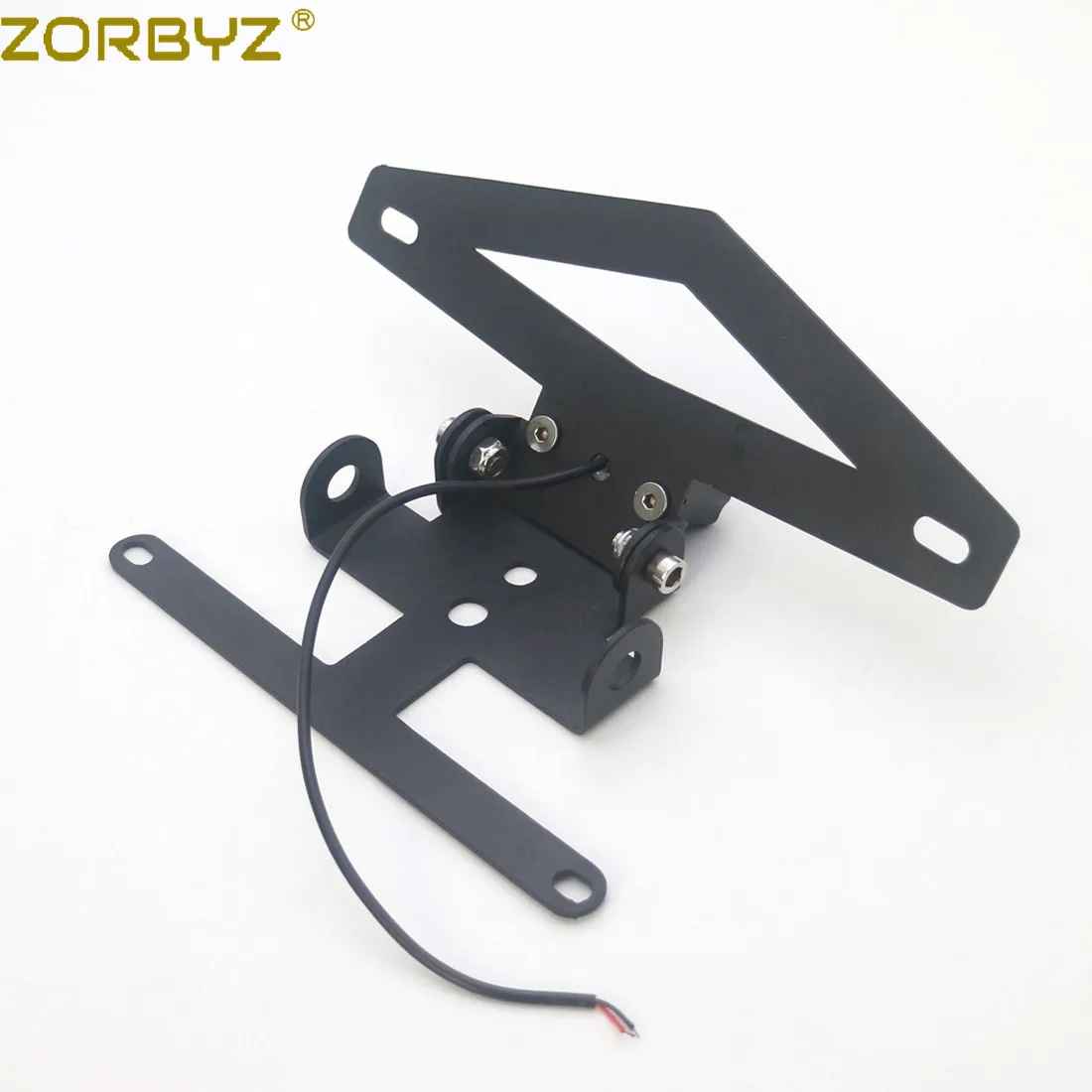 ZORBYZ мотоцикл черный металлический задний фонарь крепление СВЕТОДИОДНЫЙ номерной знак кронштейн держатель для Benelli 752s