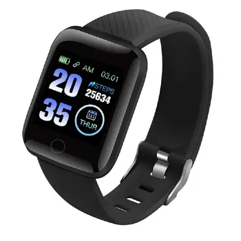

116plus Smart Bracelet Pedometer Smart Bracelet Heart Rate Measurement Smart Watch Fitness Traker Smart Band