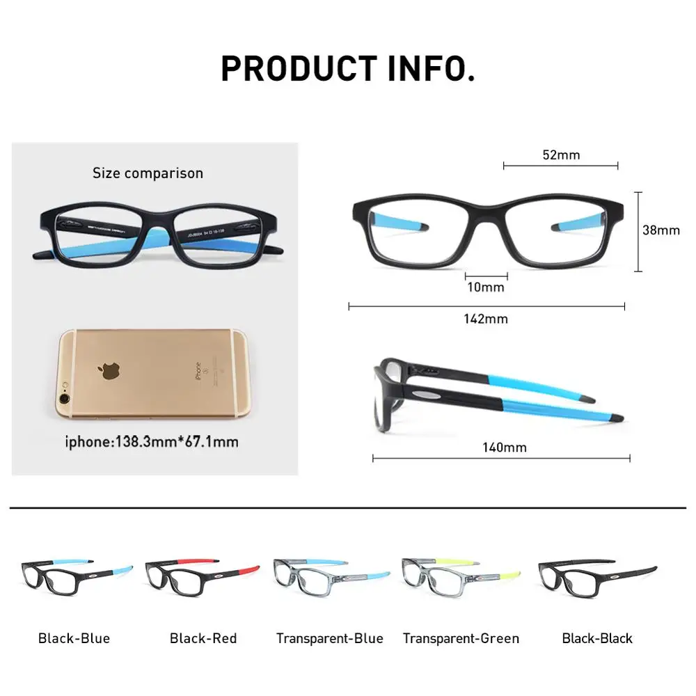 CAPONI, спортивные мужские очки, бизнес стиль, очки для чтения, оправа, светильник, вес, прозрачные линзы, компьютерные очки для мужчин, J004