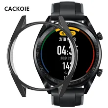 CACKOIE подходит для huawei Watch GT smart watch 46 мм 42 мм защитная оболочка полый ТПУ анти-капля покрытие защитная оболочка