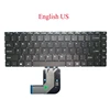 Laptop US RU Keyboard For Chuwi For Herobook 14.1 CWI532 YMS-0177-B MB3181004 English Russia black without frame new ► Photo 2/3