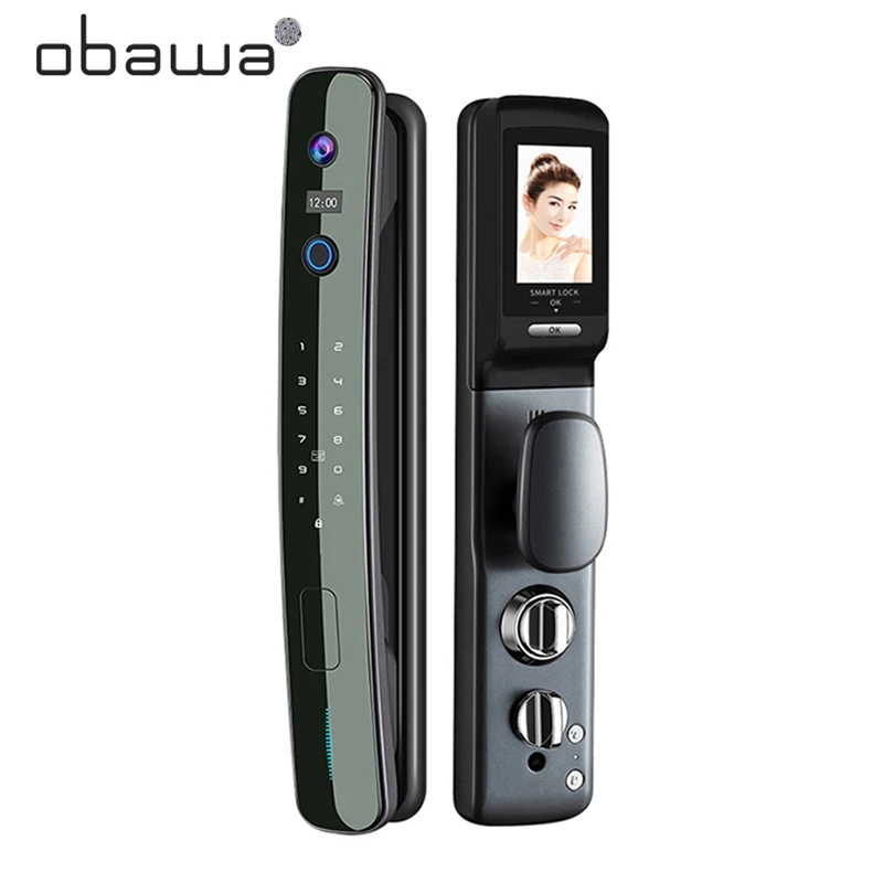 Obawa 2021Stock Promotion Smart Lock Door With Password Key Magnetic Card Tuya APP Fingerprint | Безопасность и защита