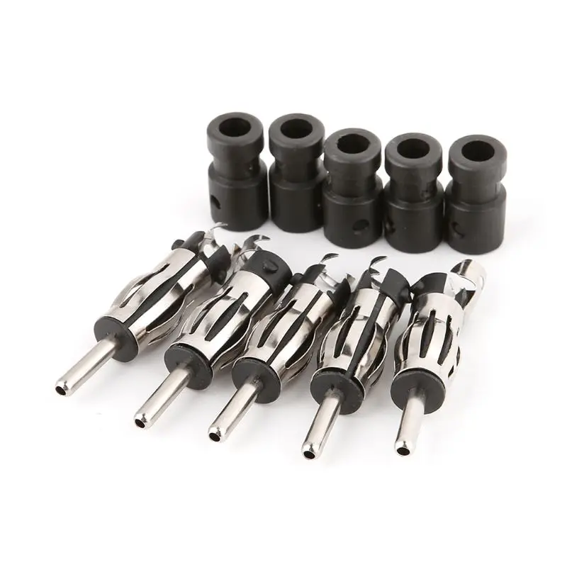 

Drop Shipping 5pcs Car CD Radio Male Aerial Antenna Plug Adapter Plastic Handle Connector