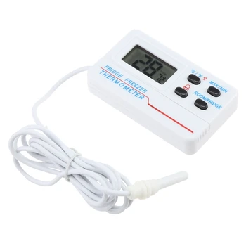 

Refrigerator Indoor Fridge Freezer Digital Thermometer Fixed Temperature Alarm