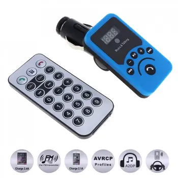 

12V-24V Car LCD Bluetooth MP3 Music Player Kit Auto Radio Player Hands-free FM Transmitter with Remote Control