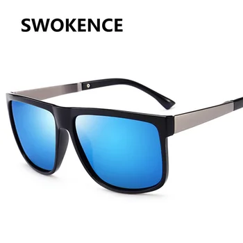 

SWOKENCE Fashion Polarized Sunglasses Men Women Classis Design UV400 Sun Glasses Handsome Night Vision Glasses For Driving SC85