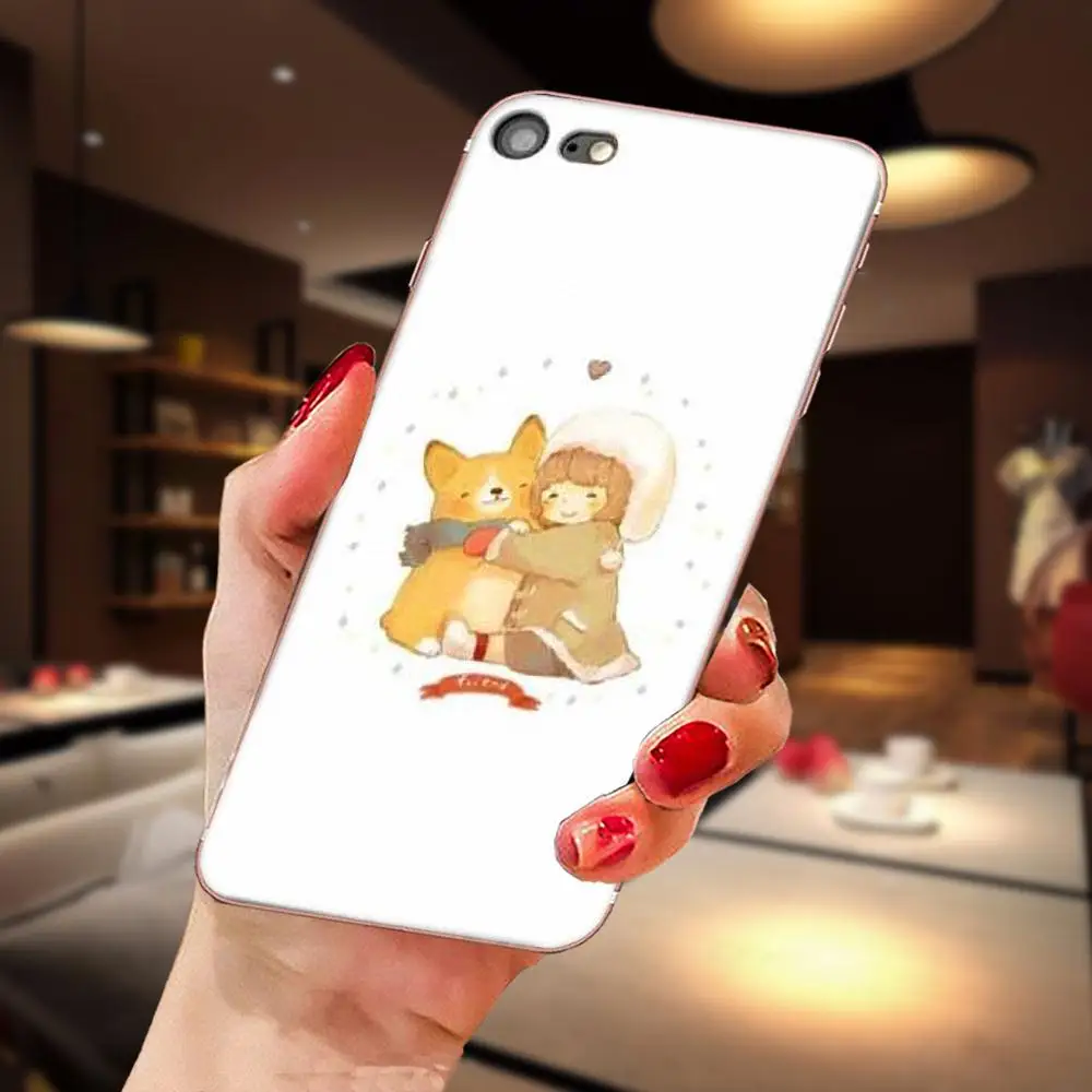 as picture Чехол из ТПУ с милым Косплей Shiba корги собака для htc Desire 530 626 628 630 816 820 830 один A9 M7 M8 M9 M10 E9 U11 U12 жизнь плюс - Цвет: as picture