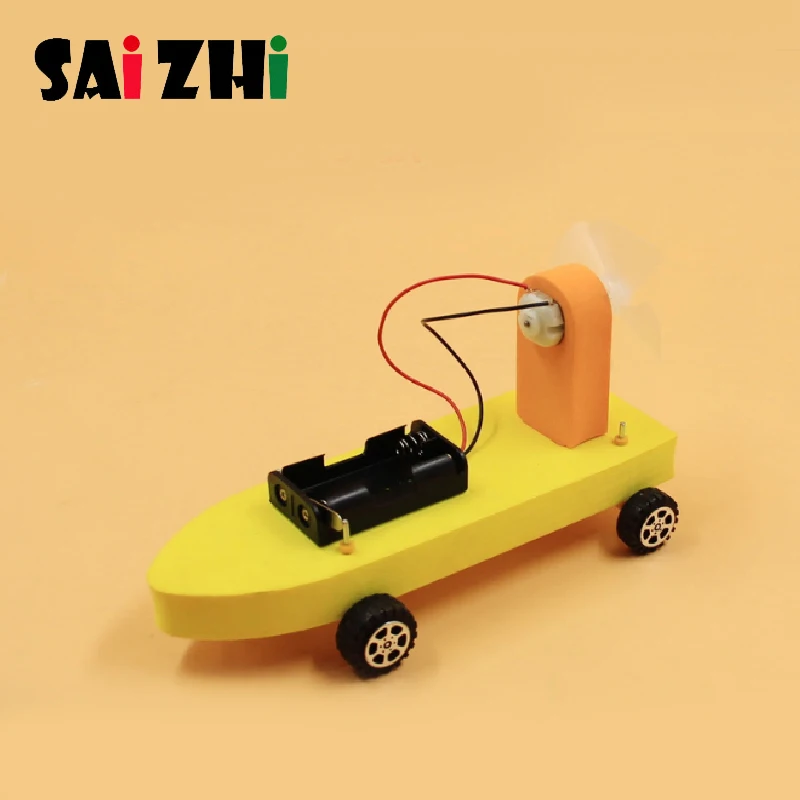 Saizhi Diy аэродинамический десантный корабль модель сборки амфибия по созданию