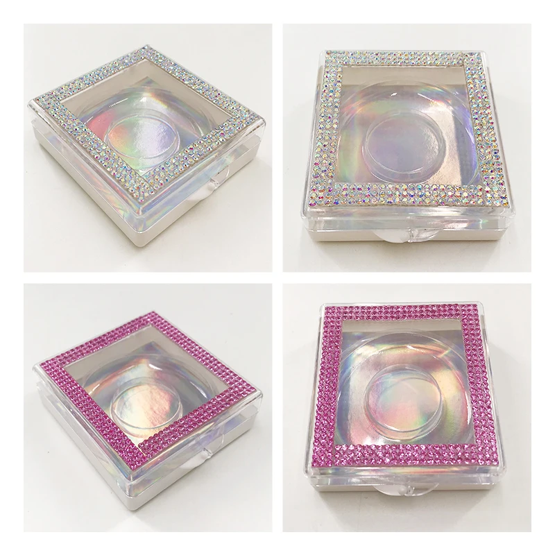 Caixa de Empacotamento Feita sob Encomenda do Strass do Brilho dos Cílios do Vison 3d 5d 7 ???-3(2)