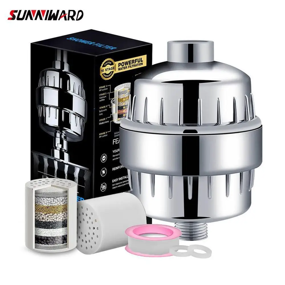 

15 Layer Filter Set Sprinkler Shower Water Filter Chlorine Removal Filter For Bathroom Supplies