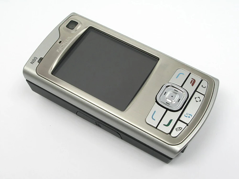 buy refurbished iphone Original Nokia N80 3G Mobile Phone Refurbished 2.1'' Display 3.15MP Camera Radio Bluetooth Russian Arabic Keyboard 2G CellPhone refurbished iphone