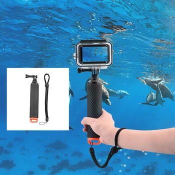 

Portable Floating Buoyancy Rod for Gopro 9 8 7 6 5 4 OSMO Action Camera Selfie Stick Diving Handle Waterproof Non-slip Accessory