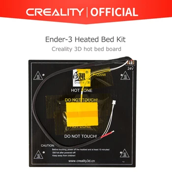 

CREALITY 3D Supply hot bed board+Cables for 3D Printer Ender-3 Ender-3Pro Size 220*220*250mm Factory 3D Printer Parts