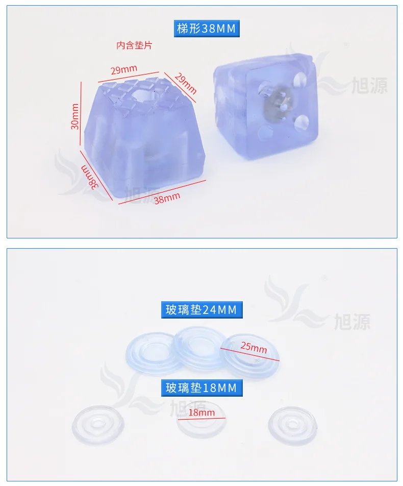 8 упаковок мебели прозрачные подушечки для ног силиконовые коврики для стола и стула Нескользящие резиновые подушечки ПВХ противоизносные подушки