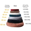 Super Soft Dog Bed Plush Cat Mat Dog Beds For Large Dogs Bed Labradors House Round Cushion Pet Product Accessories 6