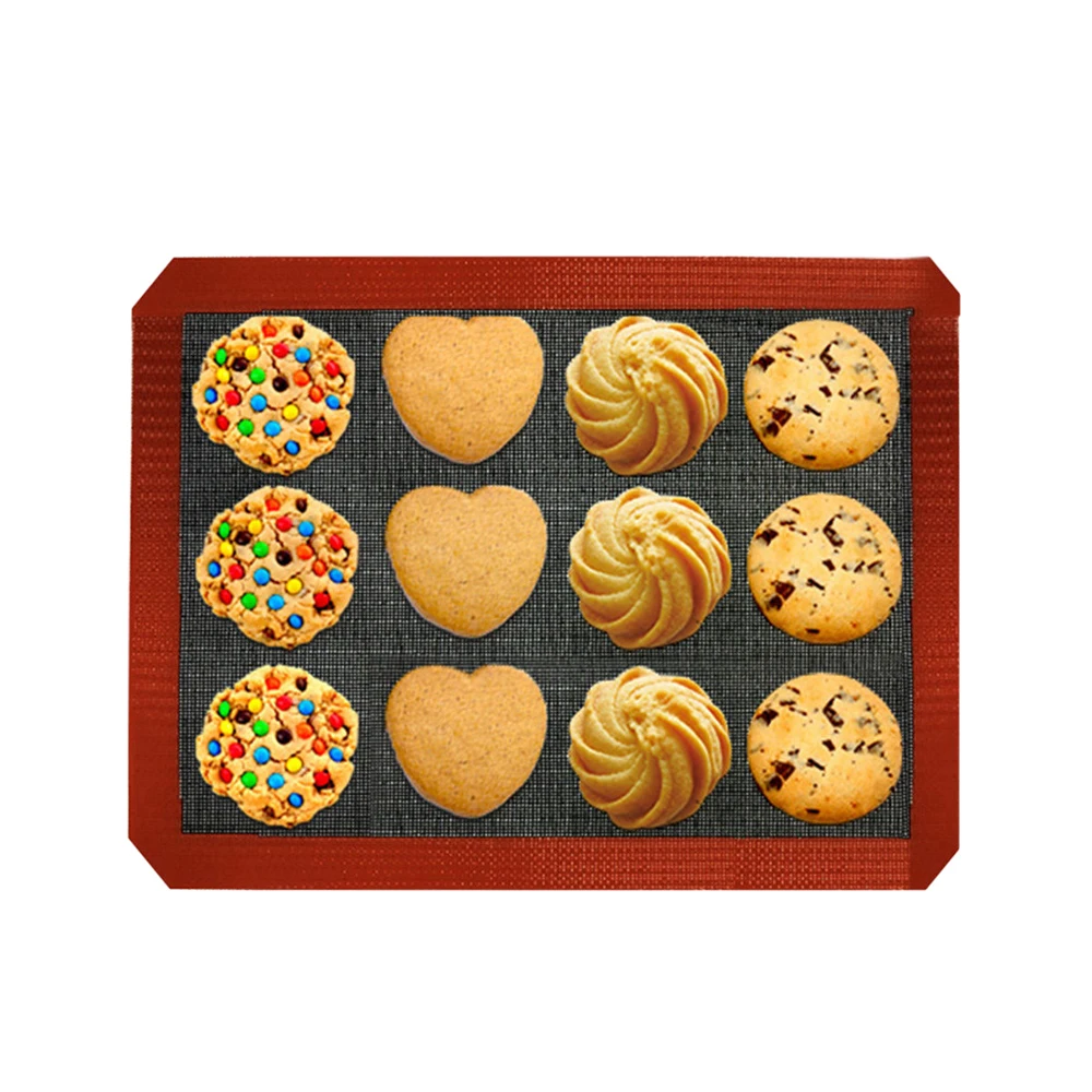 570 x 370mm Perforated Silicone Baking Mat Non-Stick Oven Sheet Liner Tool For Cookie Bread Biscuit Kitchen Bakeware Accessories