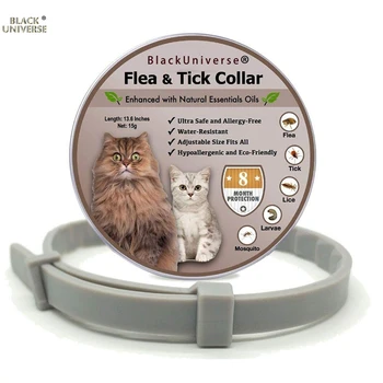 

Seresto Bayer New Removes Flea And Tick Collar Dogs Cats Up To 8 Month Flea Tick Collar Anti-mosquito and insect repellent
