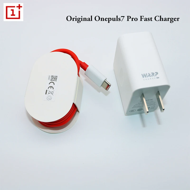 Оригинальное зарядное устройство OnePlus Warp 30 Вт с европейской вилкой кабель для