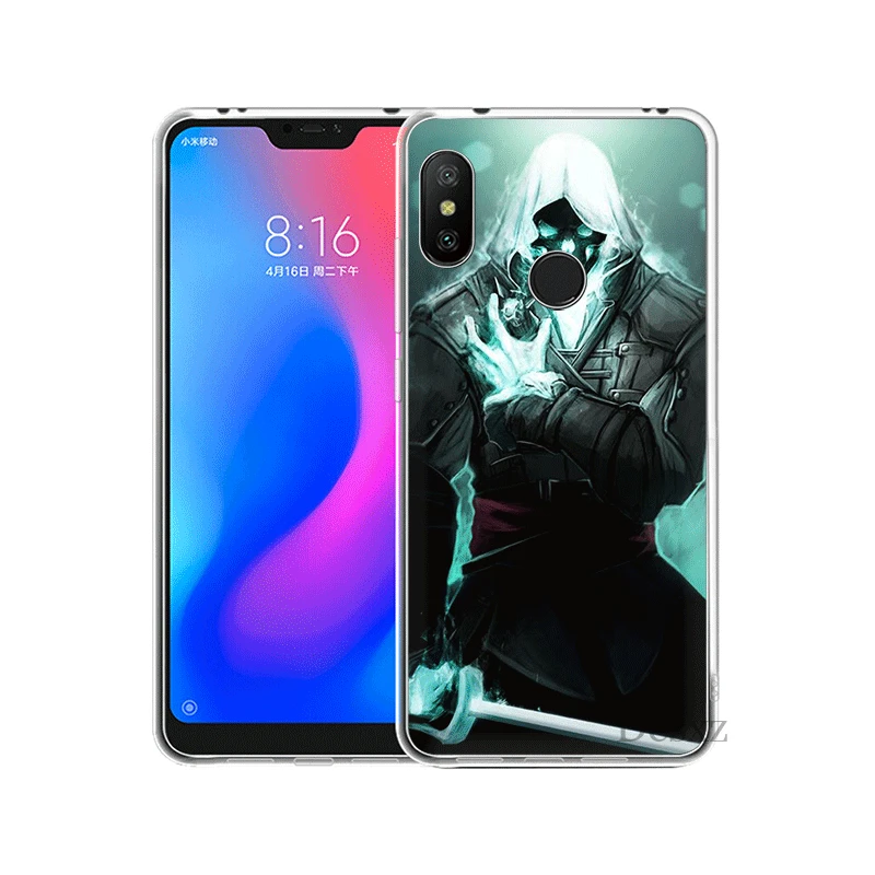 Чехол для мобильного телефона Redmi 3S 3 4 6 4A 4X 5A 7 7A K20 GO Pro Plus жесткий чехол Ghost Assassin Shell